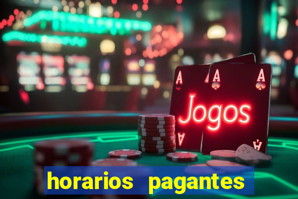 horarios pagantes fortune mouse